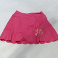 BLOOPER KIDS: Monogrammed Girls Skort