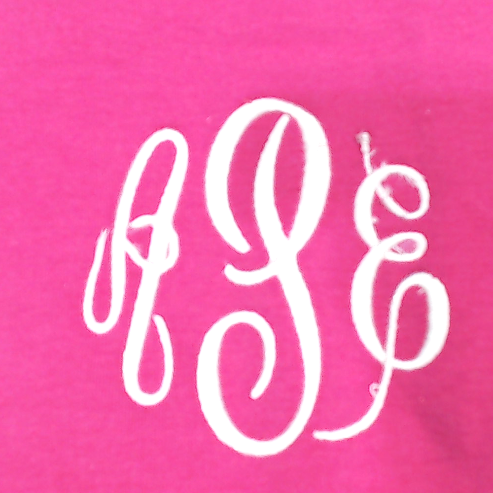 BLOOPER CLOTHING: Monogrammed Open Back Sweatshirt