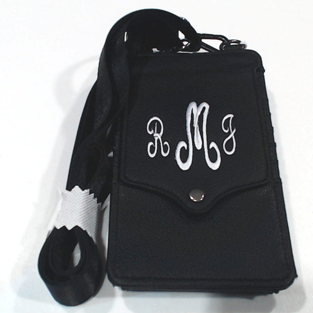 BLOOPER BAG: Monogrammed Phone Crossbody
