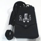 BLOOPER BAG: Monogrammed Phone Crossbody