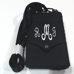 BLOOPER BAG: Monogrammed Phone Crossbody
