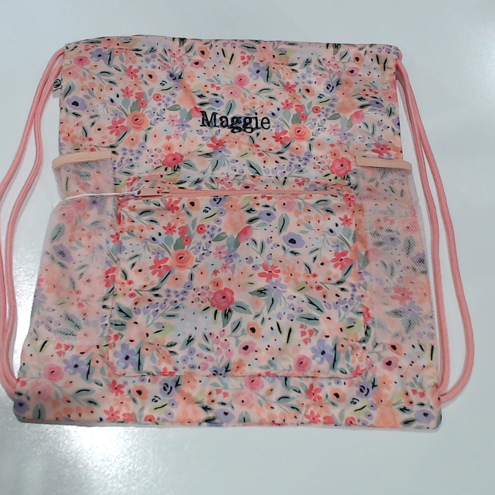 BLOOPER KIDS: Monogrammed Kids Cinch Bag