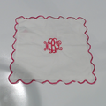 BLOOPER ACCESSORY: Monogrammed Scalloped Pillow Sham