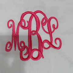 BLOOPER ACCESSORY: Monogrammed Scalloped Pillow Sham
