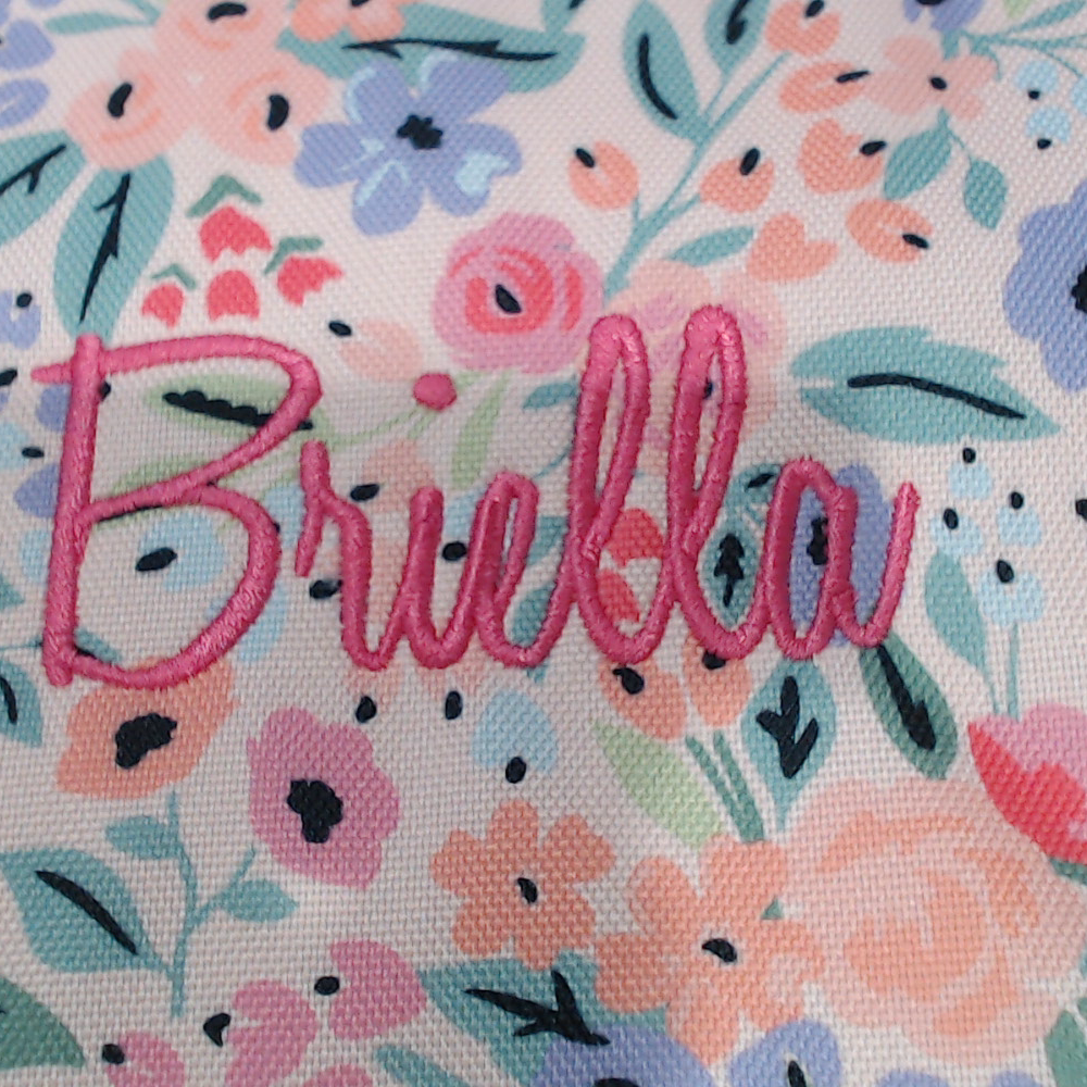 BLOOPER BAG: Monogrammed Weekend Bag