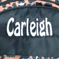 BLOOPER KIDS: Monogrammed Backpack