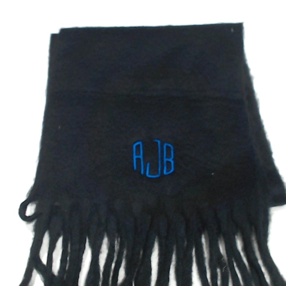 BLOOPER ACCESSORY: Monogrammed Oversized Scarf