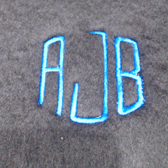 BLOOPER ACCESSORY: Monogrammed Oversized Scarf