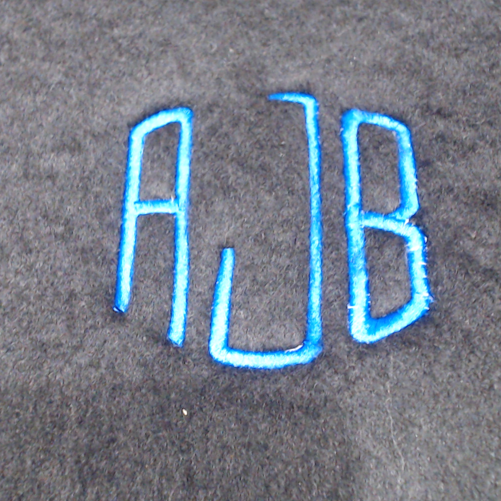 BLOOPER ACCESSORY: Monogrammed Oversized Scarf