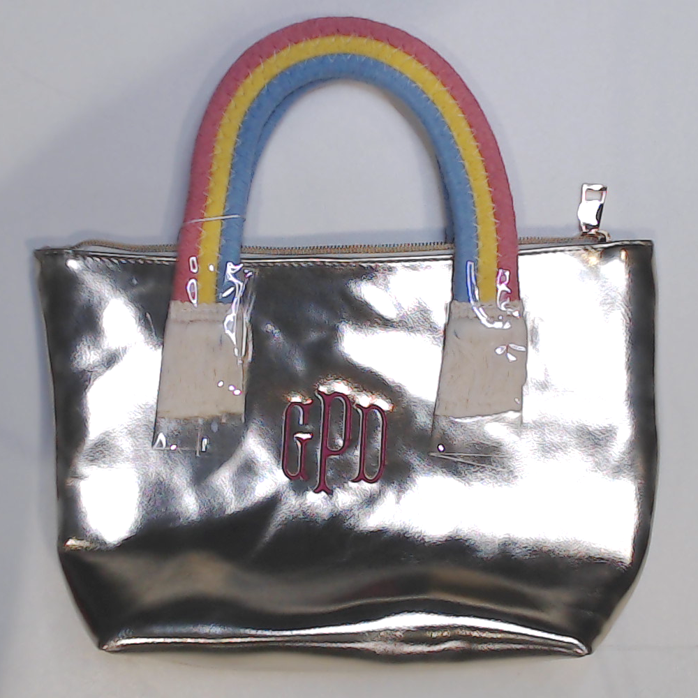 BLOOPER KIDS: Monogrammed Kids Rainbow Purse