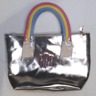 BLOOPER KIDS: Monogrammed Kids Rainbow Purse