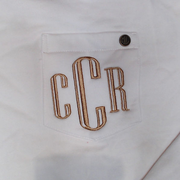 BLOOPER CLOTHING: Monogrammed Crewneck Sweatshirt