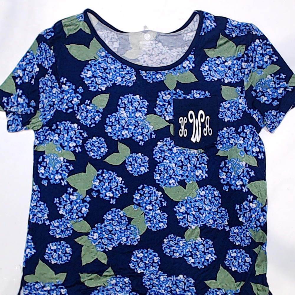 BLOOPER CLOTHING: Monogrammed Top