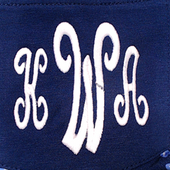 BLOOPER CLOTHING: Monogrammed Top