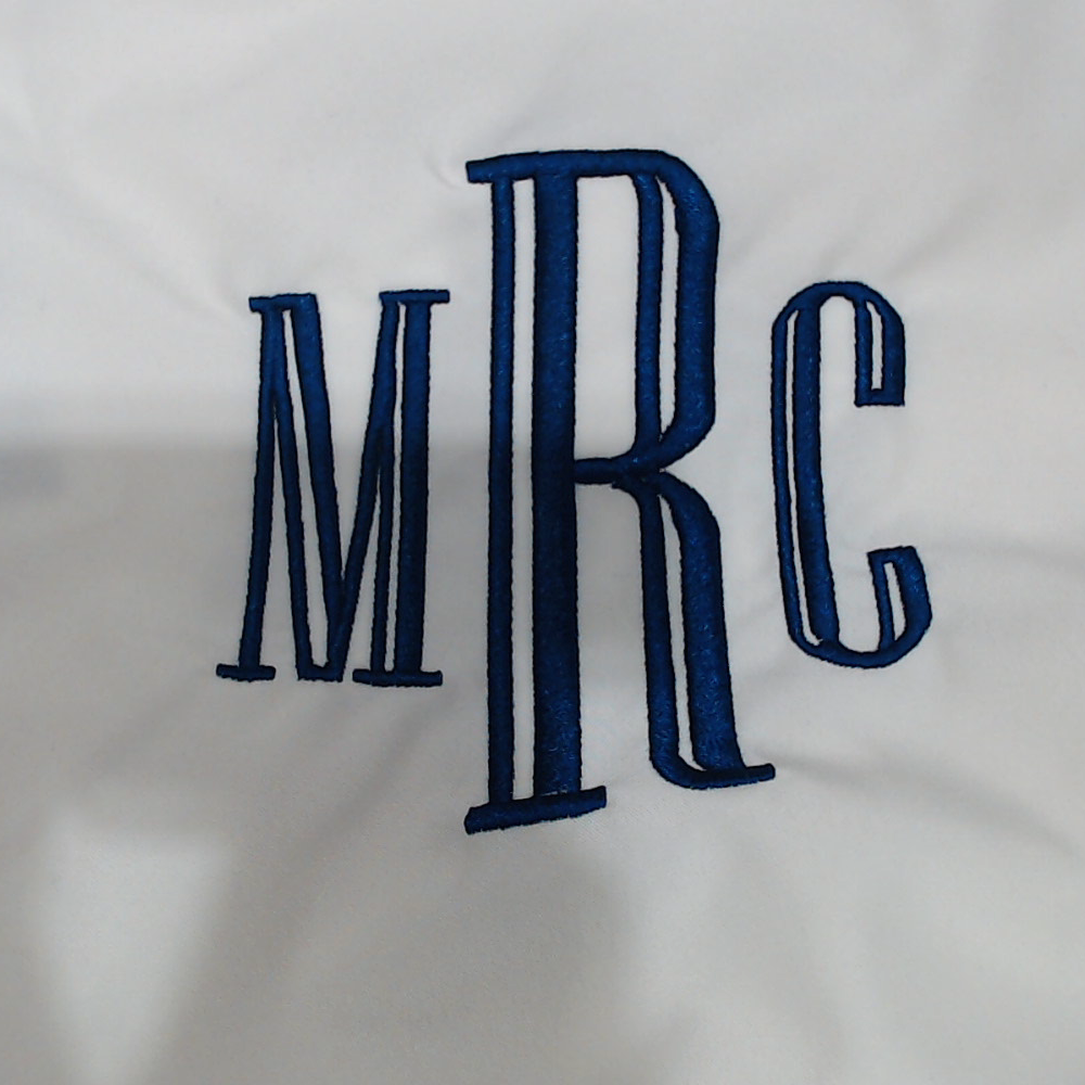 BLOOPER CLOTHING: Monogrammed Windbreaker Pullover
