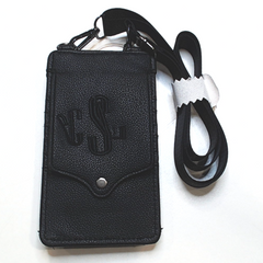 BLOOPER ACCESSORY: Monogrammed Phone Crossbody