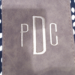 BLOOPER BAG: Monogrammed Dottie Tote Bag