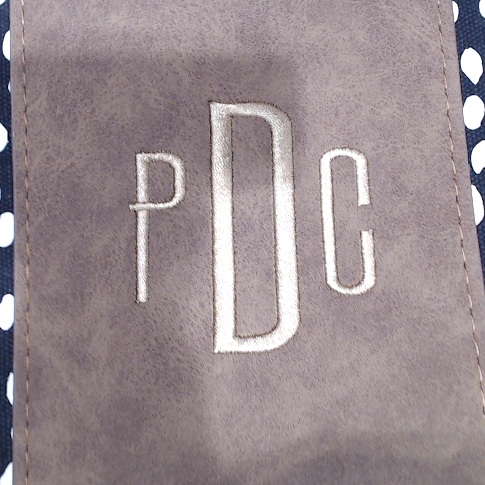 BLOOPER BAG: Monogrammed Dottie Tote Bag