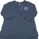 BLOOPER CLOTHING: Monogrammed Henley