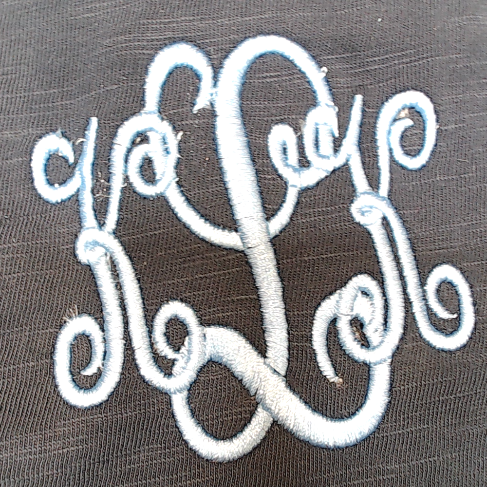 BLOOPER CLOTHING: Monogrammed Henley