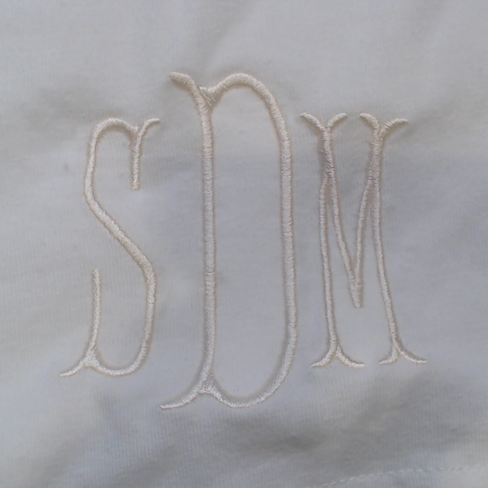BLOOPER CLOTHING: Monogrammed Oversized Tunic
