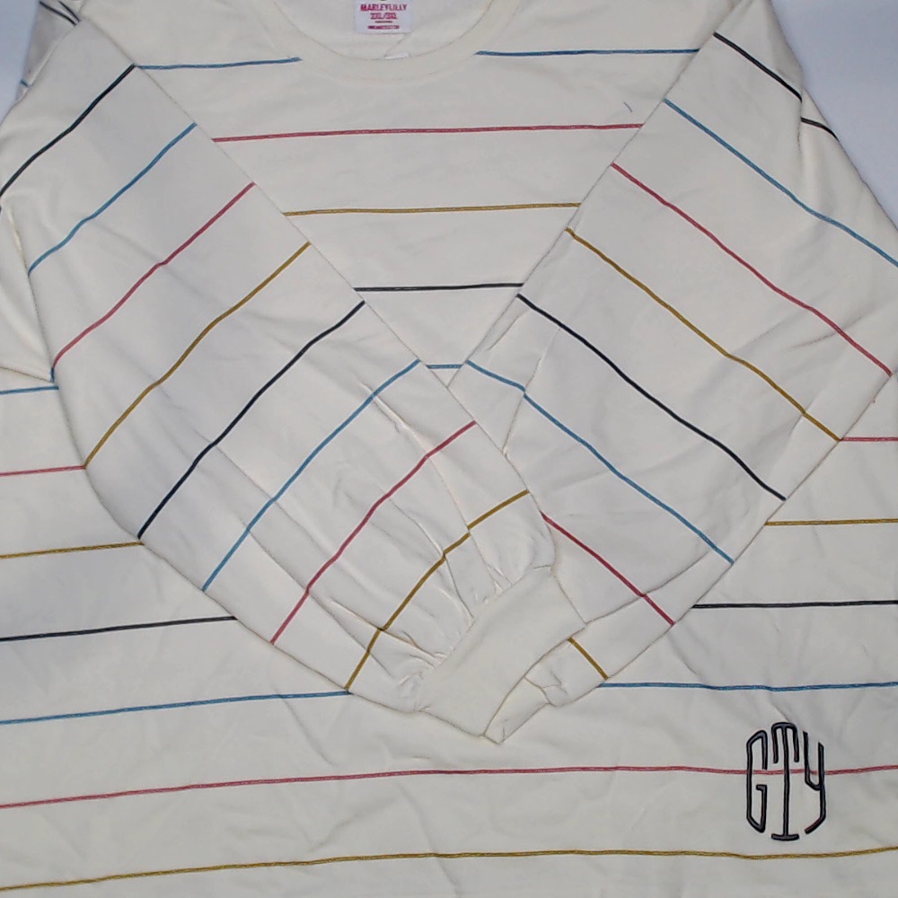 BLOOPER CLOTHING: Monogrammed Puff Sleeve Sweatshirt