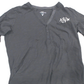 BLOOPER CLOTHING: Monogrammed Henley