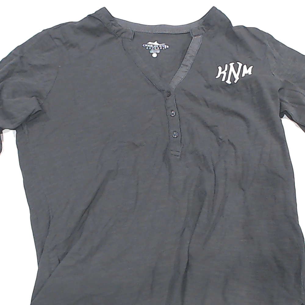 BLOOPER CLOTHING: Monogrammed Henley