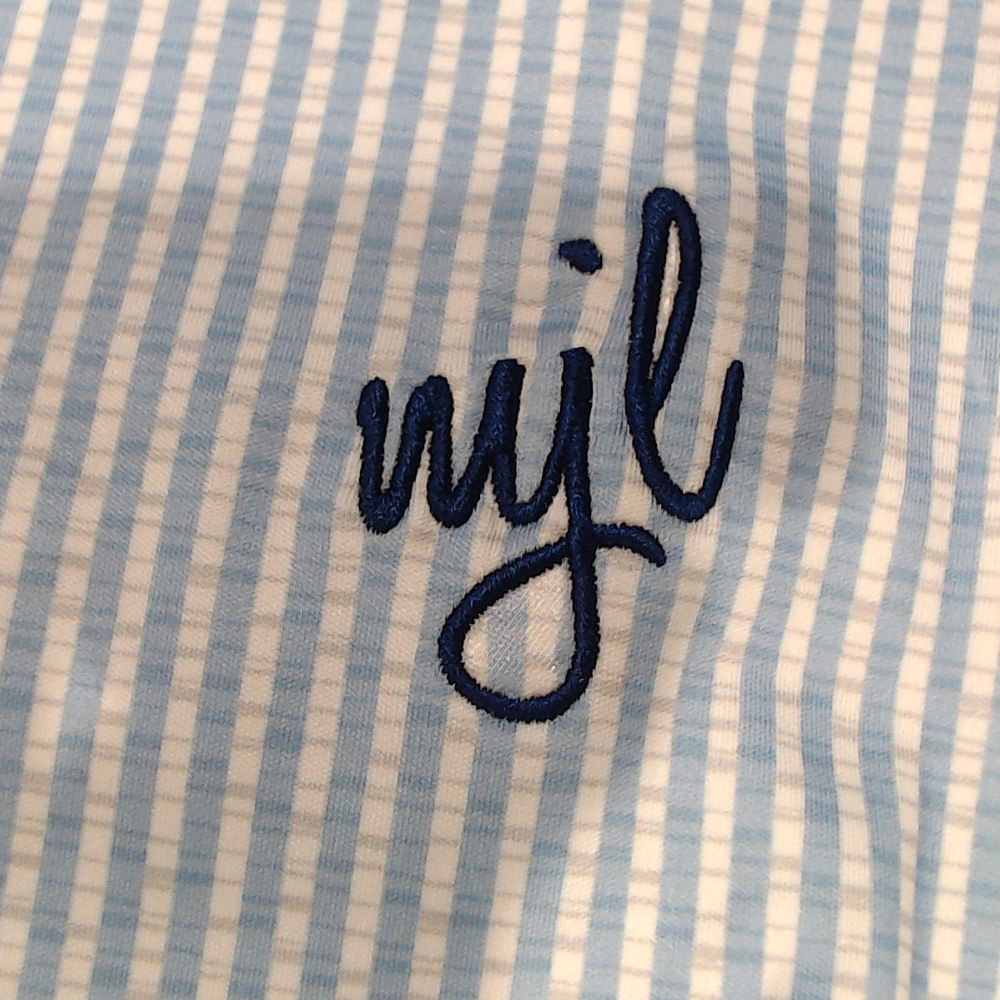BLOOPER CLOTHING: Monogrammed Skort
