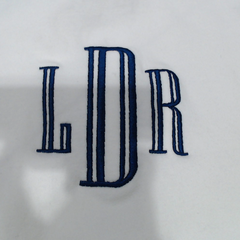 BLOOPER CLOTHING: Monogrammed Quarter Zip Sweatshirt