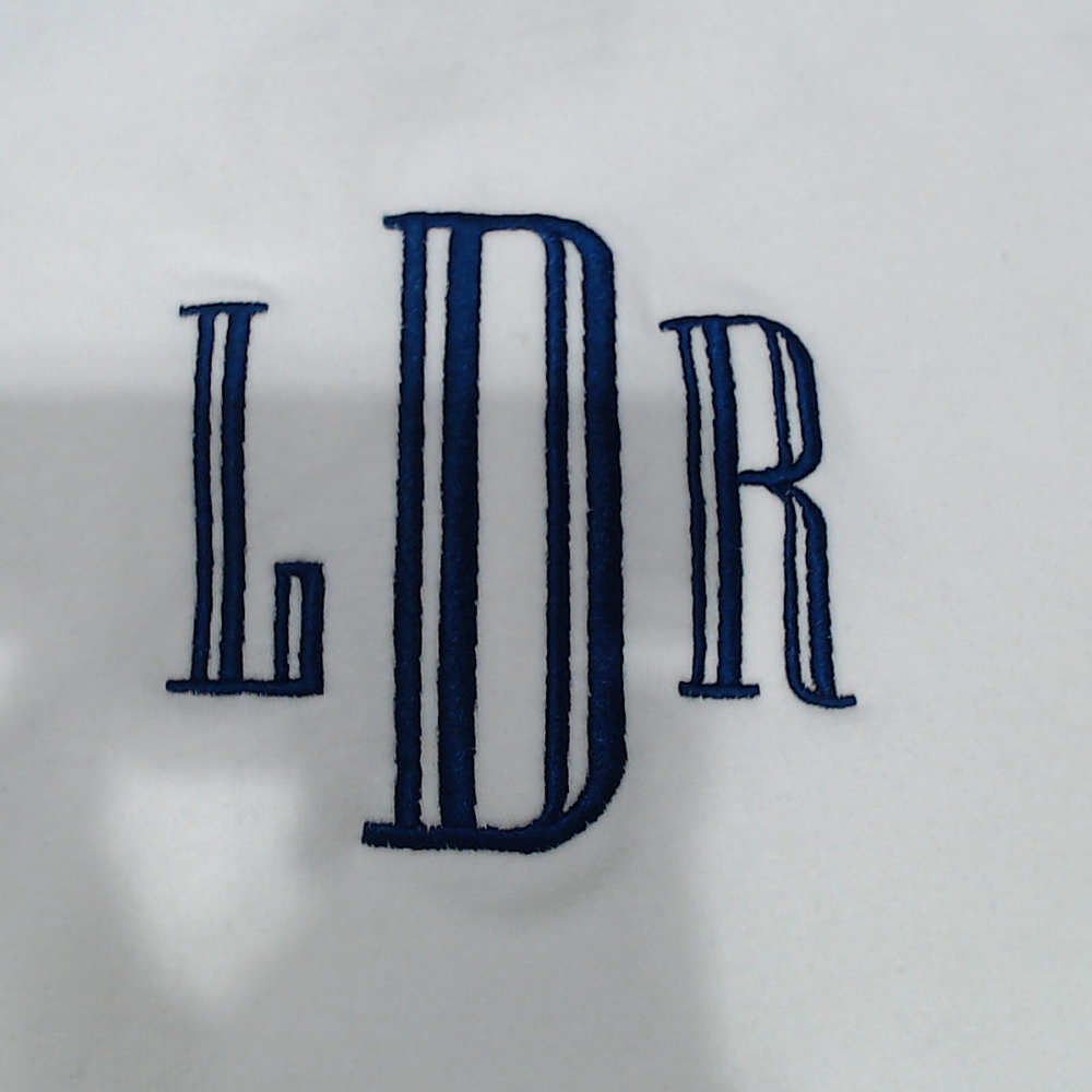 BLOOPER CLOTHING: Monogrammed Quarter Zip Sweatshirt