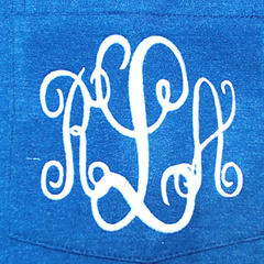 BLOOPER CLOTHING: Monogrammed Pocket T-Shirt