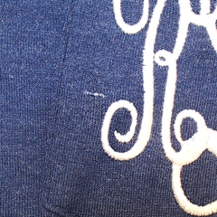 BLOOPER CLOTHING: Monogrammed Pocket T-Shirt