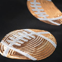 Football XL tote detail shot