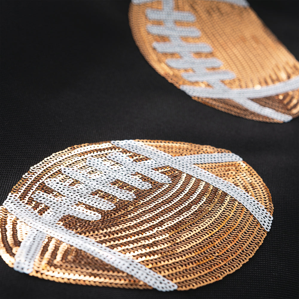 Football XL tote detail shot