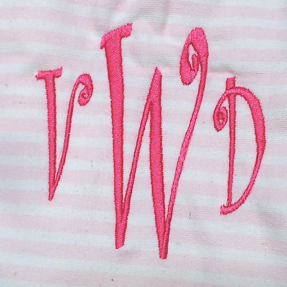 BLOOPER BAG: Monogrammed Hobo Bag
