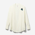 coastal carolina sweatshirt cardigan in ivory new