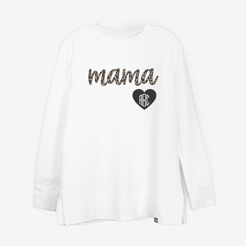 personalized sweatshirt leopard mama shirt