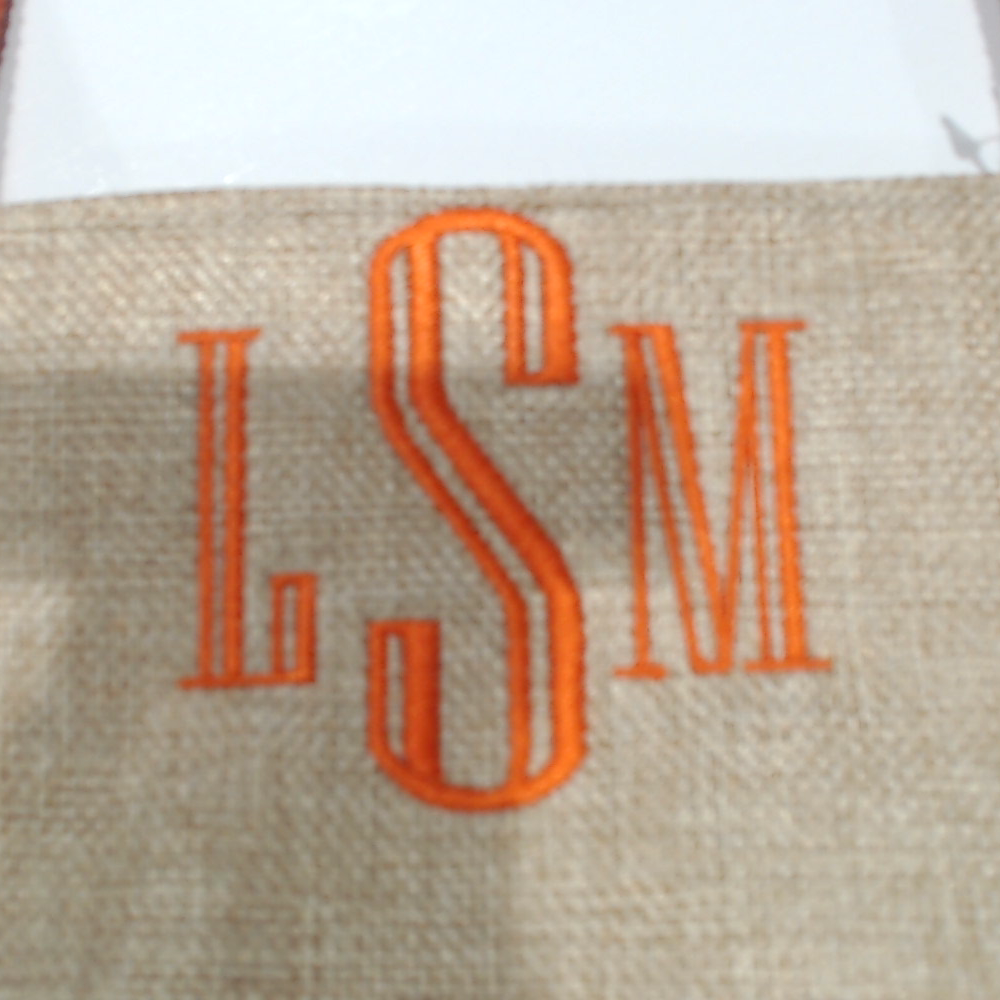 BLOOPER BAG: Monogrammed Sequin Tote Bag