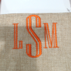 BLOOPER BAG: Monogrammed Sequin Tote Bag