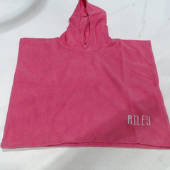 BLOOPER KIDS: Monogrammed Toddler Hooded Towel Poncho