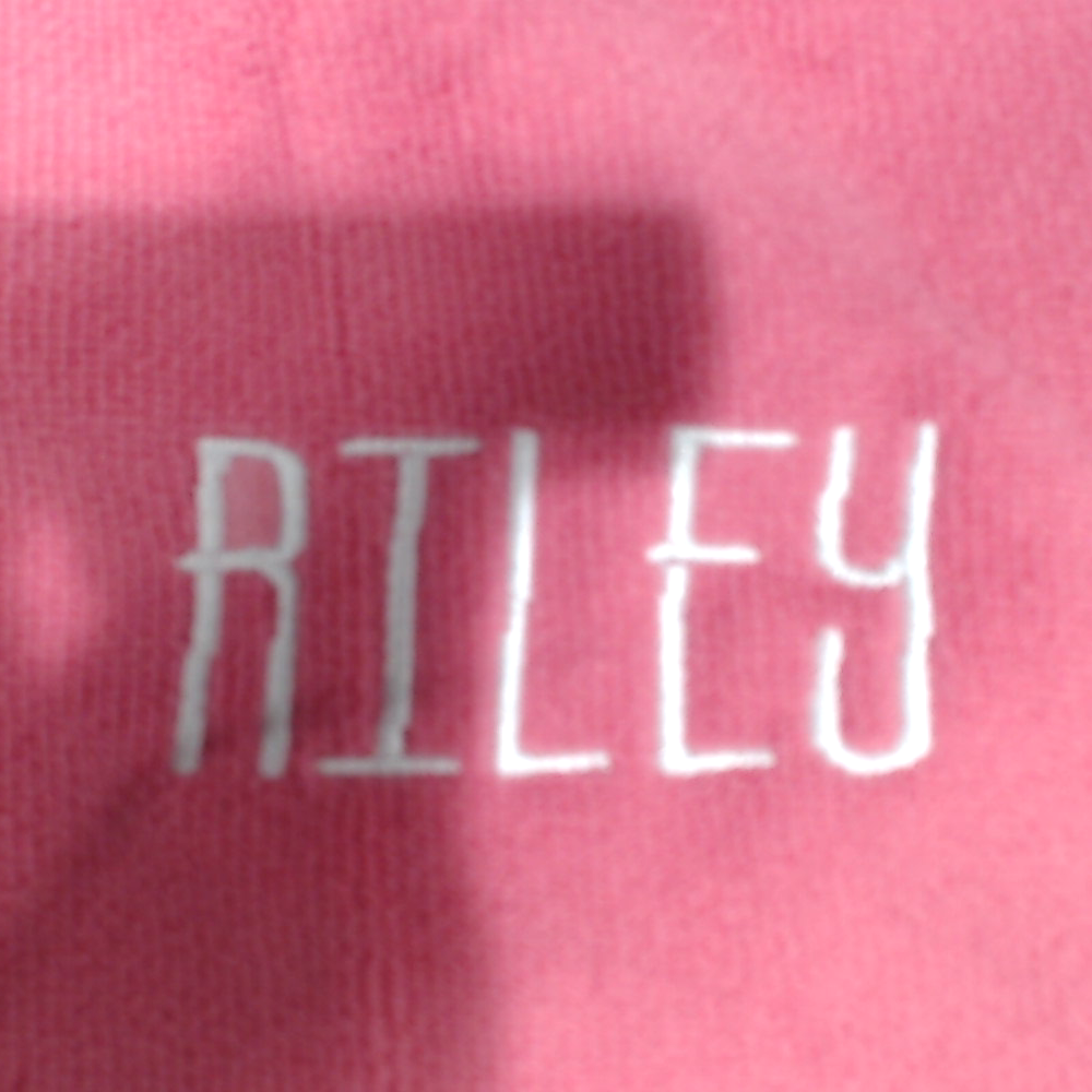 BLOOPER KIDS: Monogrammed Toddler Hooded Towel Poncho