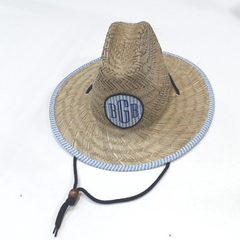 BLOOPER ACCESSORY: Monogrammed Kids Straw Hat