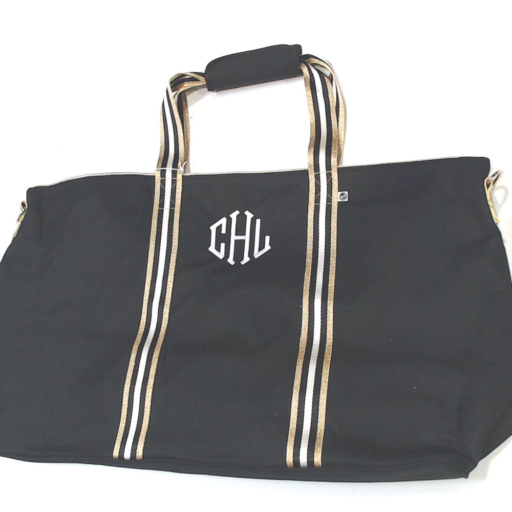 BLOOPER BAG: Monogrammed Weekend Bag