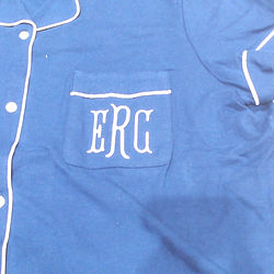 BLOOPER CLOTHING: Monogrammed Classic Sleep Set