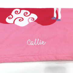 BLOOPER KIDS: Monogrammed Kids Beach Towel