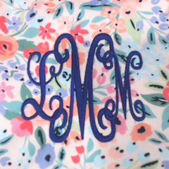 BLOOPER BAG: Monogrammed Weekend Bag