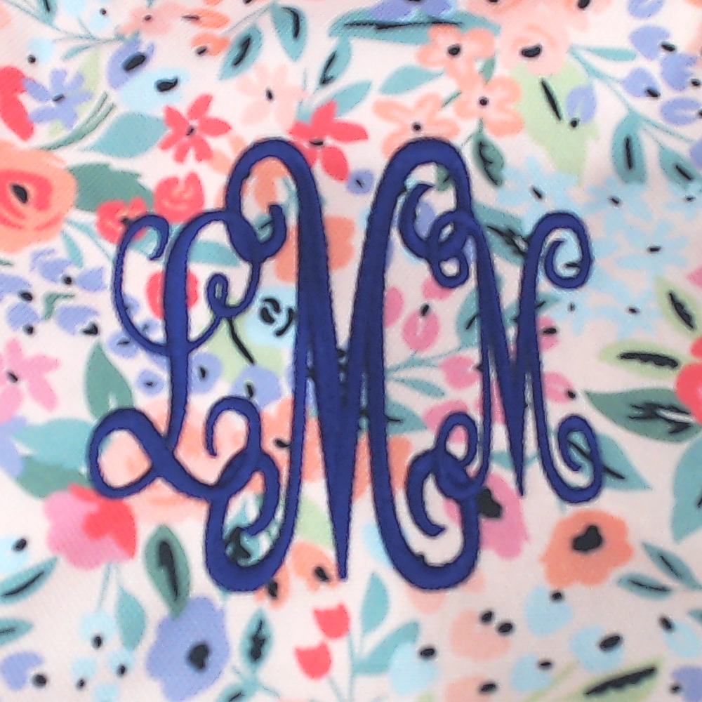 BLOOPER BAG: Monogrammed Weekend Bag