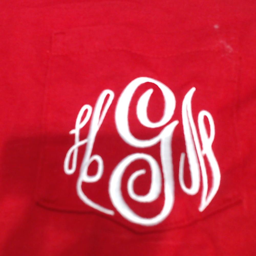 BLOOPER CLOTHING: Monogrammed Christmas T-Shirt