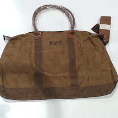 BLOOPER BAG: Personalized Waxed Canvas Weekender